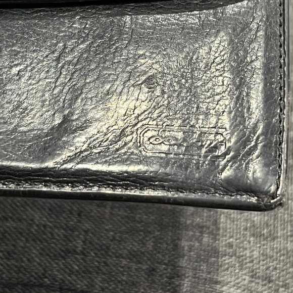 Coach Black Leather Wallet - Picture 9 of 9